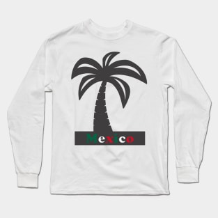 Palm Tree (Mexico Vacation), v4 Long Sleeve T-Shirt